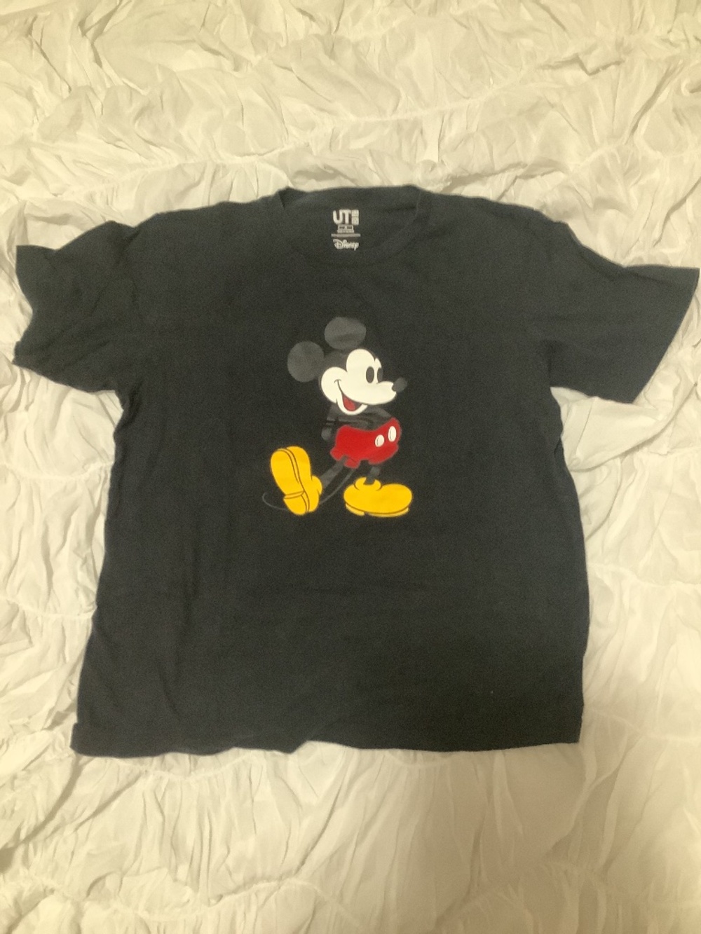 Black Mickey Mouse Graphic Tee